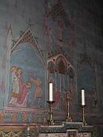 France, Paris, Cathedrale Notre Dame, Peinture